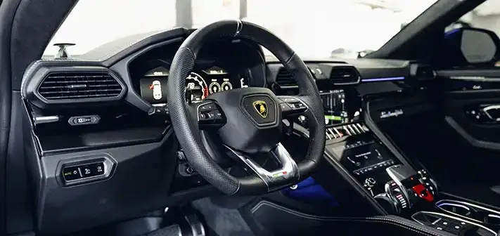 purple-lamborghini-urus-rental-interior-view-orlando-exotic-car-rentals 9.45.31 PM